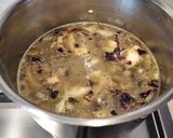 A picture of step 4 of Mushroom and Radicchio Risotto.