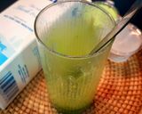 Hình bước làm 1 của món Sữa tươi kem matcha dẻo trân châu