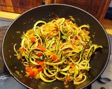 Foto del paso 3 de la receta: Spaghetti de zapallitos italianos