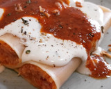 Foto del paso 12 de la receta: Canelones de rape y sobrasada con salsa de gorgonzola