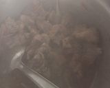 A picture of step 1 of Mutton pulao.