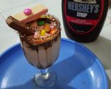 A picture of step 4 of Choco delight.