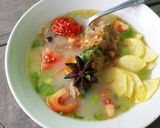 Foto langkah ke 5 dari resep Soto Betawi kuah susu.