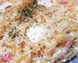 Une image de l'étape 6 de Pizza 🍕 carbonara 😋.