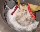 A picture of step 3 of Punjabi Kadhi without pakora.