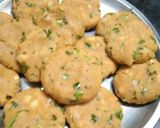 A picture of step 9 of Spinach banana cholla tikkii in new taste.