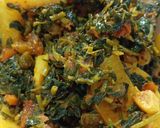 A picture of step 7 of Methi Tomato aur aloo ki sabji.