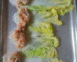 Foto langkah ke 4 dari resep Sawi Gulung Ayam.