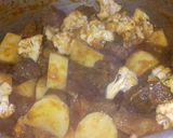A picture of step 10 of PhoolGobhi Gosht.