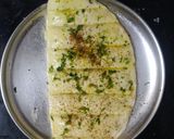A picture of step 4 of Garlic bread.