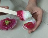 A picture of step 7 of Rose Pudding Without Gelatin / Agar Agar.