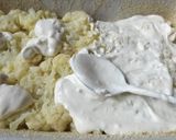 Rakott karfiol csirkemellből és bulgurból recept fázis 13 fotója