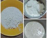 A picture of step 1 of Samak Rice Katli(falahari).