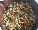 Foto del paso 1 de la receta: Pasta con  vegetales 🍆🥕