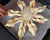 Foto del paso 5 de la receta: Estrella con salmón y queso crema Sin Tacc 🐟⭐️