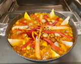 Foto del paso 7 de la receta: “ Arroz meloso” con anillas de pota