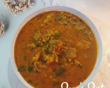 A picture of step 10 of Dhansak Mutton - A Parsi Dish with Lentils and Meat.