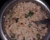 A picture of step 5 of Curd Sabudana.