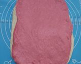 Foto langkah ke 5 dari resep (Sourdough Discard) Roti Tawar Swirl Merah Putih - Versi Minyak Goreng.