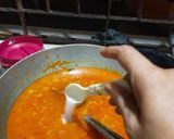 A picture of step 3 of Chole bhature.