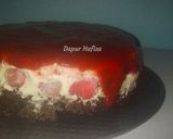 Foto langkah ke 8 dari resep Strowberry Oreo Cheesecake (No Bake).