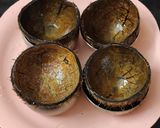 A picture of step 1 of Coconut shell Idli.
