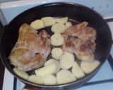 Foto del paso 2 de la receta: Martes rapidito: Pollo con papas