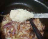 A picture of step 1 of Mixed Sabzi.