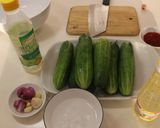 Hình bước làm 1 của món Kim chi dưa leo Hàn Quốc trong vòng 30 phút