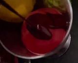 Une image de l'étape 6 de Poire pochée betterave chocolat noir.