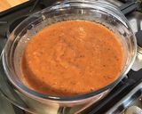 Une image de l'étape 9 de Compote pêches et kiwis à l'orange.