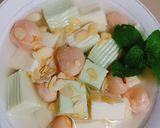 Hình bước làm 4 của món Chè khúc bạch nấu bằng jelly