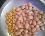 A picture of step 1 of Mango pulihora.