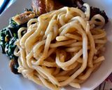 Foto del paso 2 de la receta: Fideos Udon al ajo y jengibre