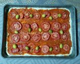Une image de l'étape 17 de Pizza carrée, sauce tomate oignon 🍕.