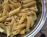 รูปขั้นตอนการทำที่ 3 ของ East meet west :Penne with stir fry sukiyaki