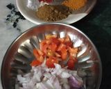 A picture of step 1 of Mati Handi Mutton.