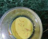 A picture of step 2 of Semolina Chocolate cake.
