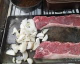 Foto del paso 2 de la receta: Asado americano a la chapa, rehogadas, apio, zanahoria y tomates