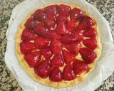 Une image de l'étape 4 de Tarte aux fraises.