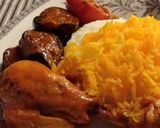 عکس مرحله 1 از دستور خورشت بادمجان با مرغ😋😋