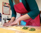 Foto del passaggio 4 della ricetta Ravioli con spinaci e Robiola di capra