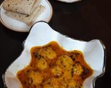 स्टफ्ड बेसन गट्टे (Stuffed Gatte Ki Sabzi recipe in hindi) रेसिपी चरण 6 फोटो