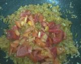 A picture of step 4 of Chicken Tikka Masala.