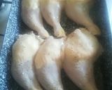 🐔Zöldfűszeres túróval töltött csirkecomb🍗 recept fázis 4 fotója
