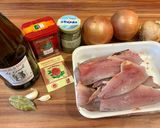 Foto del passaggio 1 della ricetta 132 • Sgombri incipollati (caballas encebolladas), ricetta di Cadice 🇪🇸