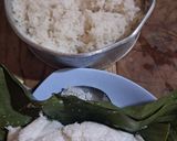 Foto langkah ke 5 dari resep Ketan Urap.