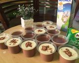 Foto langkah ke 5 dari resep Puding Milo Vla Vanilla.