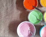Foto langkah ke 4 dari resep Rainbow Cake Kukus.