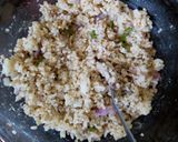 A picture of step 2 of Chibundiro Rice Balls.